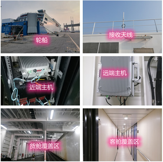  青山海上游轮轮船渔船覆盖案例